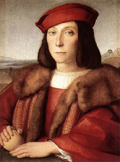 RAFFAELLO Sanzio Young Man with an Apple oil painting image